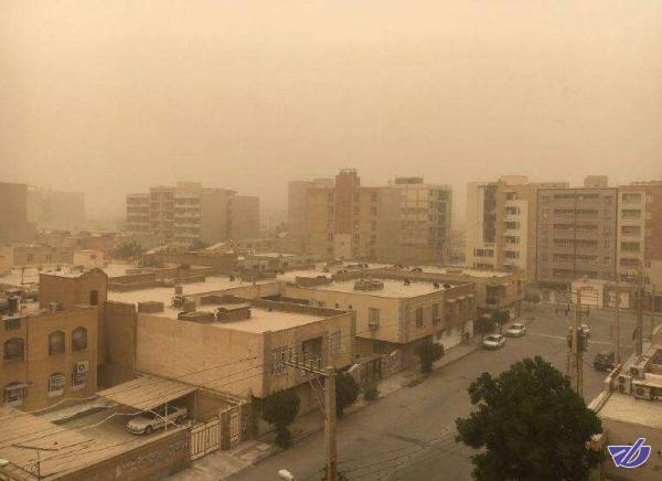 خیزش گرد و خاک در تهران و هفت استان دیگر