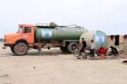 آبرسانی به مردم در گوریه خوزستان با تانکر