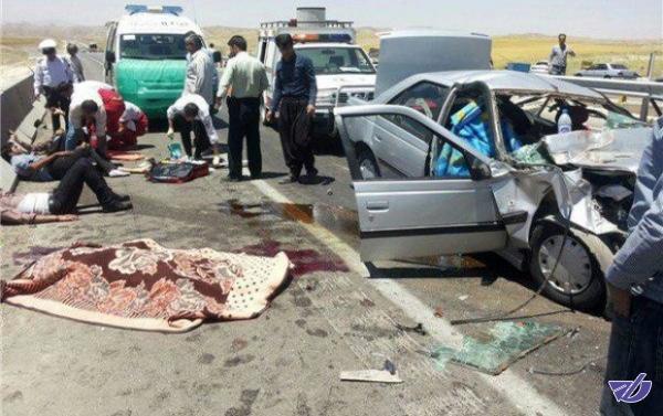 4 کشته حاصل برخورد تریلی و سمند در محور شهربابک کرمان
