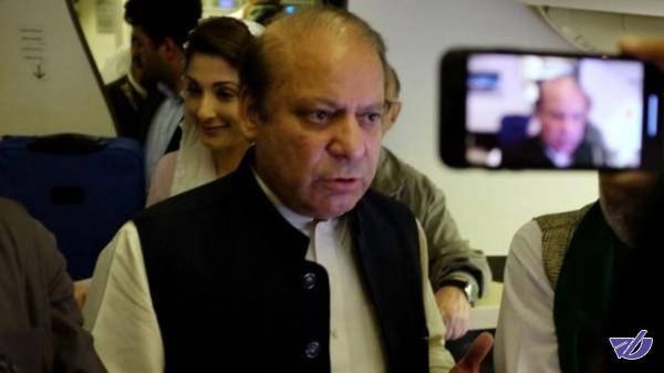 بازداشت نواز شریف در بدو ورود به پاکستان