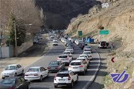 محدودیت های ترافیکی در دو جاده چالوس و هراز