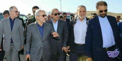 بازدید رئیس سازمان برنامه و بودجه کشور از راه‌آهن «تبریز - میانه»