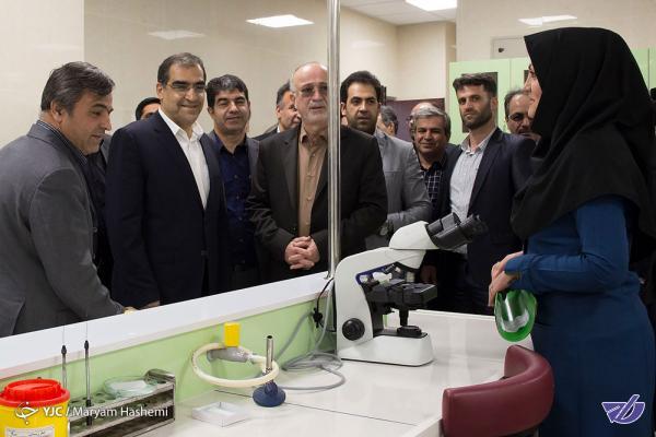 افتتاح پروژه‌های درمانی و بهداشتی استان خوزستان با حضور وزیر بهداشت
