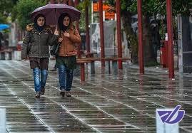 تداوم بارش باران در ۸ استان