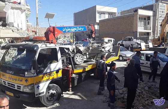 امدادرسانی «ایران خودرو» به زلزله زدگان کرمانشاهی
