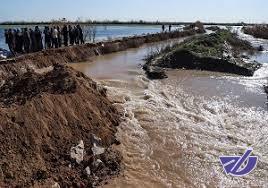 احداث سیل‌بند ۲۶ کیلومتری در شمال غرب اهواز