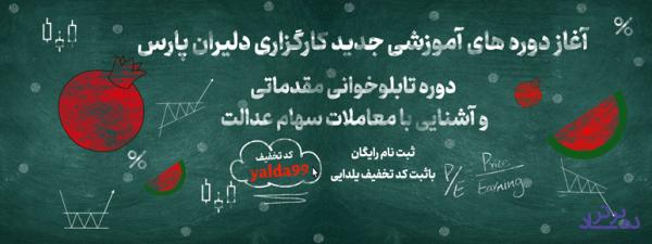 دوره رایگان تابلوخوانی و آشنایی با معاملات سهام عدالت