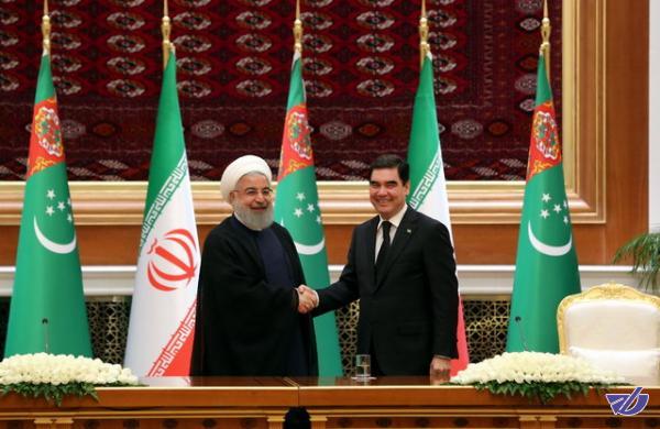 بیانیه مشترک جمهوری اسلامی ایران و ترکمنستان/تاکید بر گسترش همکاری های مشترک