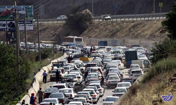ترافیک در محورهای منتهی به استان‌های شمالی کشور