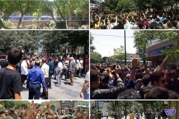 سایه روشن اعتراض بازاریان