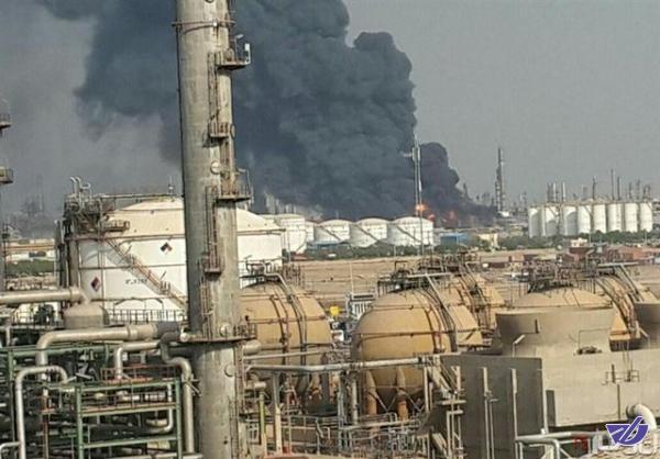 اعلام علت و میزان خسارت آتش سوزی پتروشیمی آبادان تا چند روز آینده