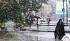 مردمان تهران و ۱۴ استان از چهارشنبه منتظر بارش برف و باران چند روزه باشند
