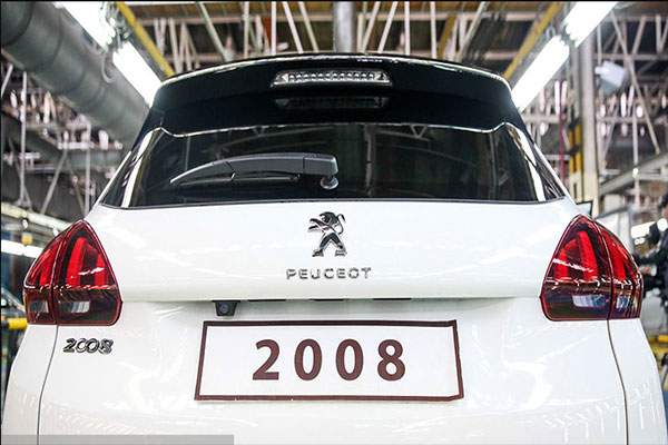 بازگشت پژو 2008 به خط تولید با قیمت 712 میلیون